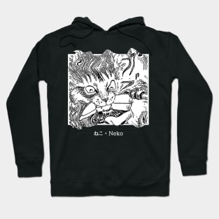 Neko Manga Style Hoodie